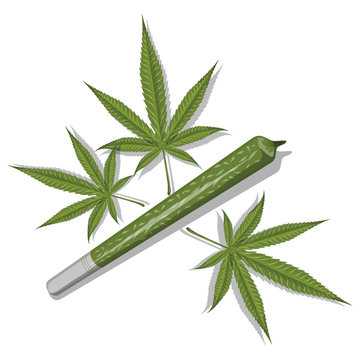 Cannabis leaf. Marijuana. Bob Marley flag. Medical cannabis logo. Legalize symbol. Vector graphics t