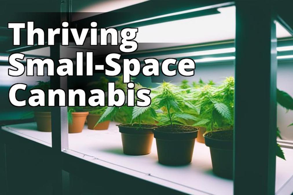 The featured image for this article could be a photo of a small indoor grow room with marijuana plan