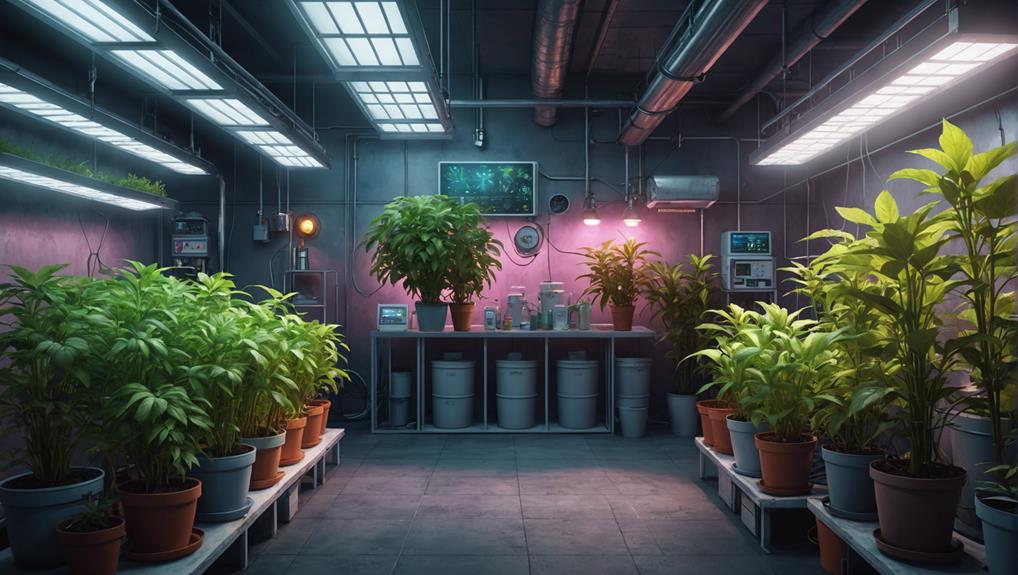indoor cultivation of indicas